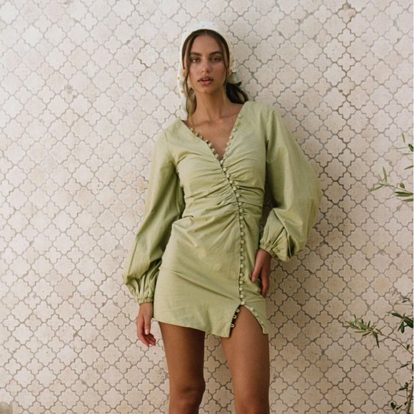 Sabo Skirt Dresses & Skirts - Sabo Skirt Minna Button Dress -- NWTO